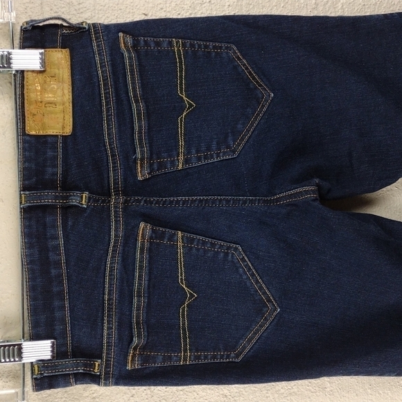 DIESEL Skinzee Super Slim Blue Dark Wash Five Pocket Mid Rise Skinny Jean - Picture 11 of 13